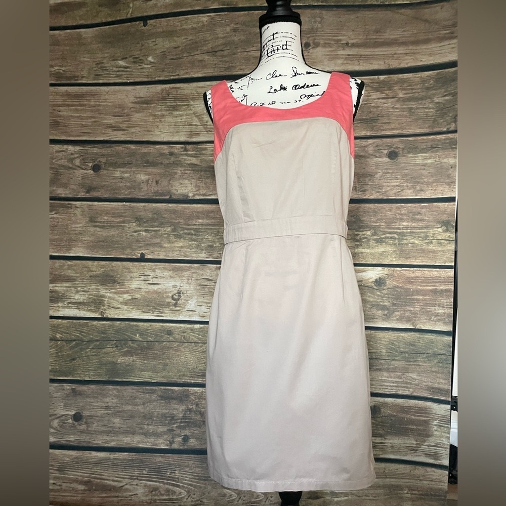 Gap Sleeveless Colorblock Tank Dress